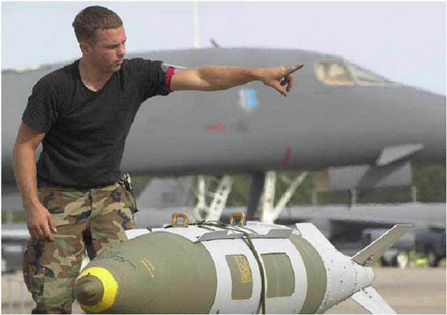 JDAM on flightline